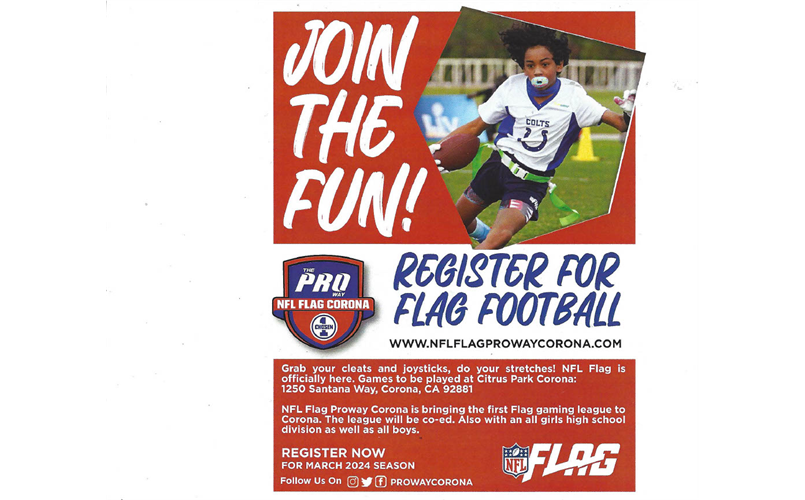 REGISTER NOW! SEASON STARTS  April 2024